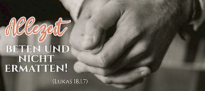Gebete in Lehmkügelchen (Lukas 18,1.7)
