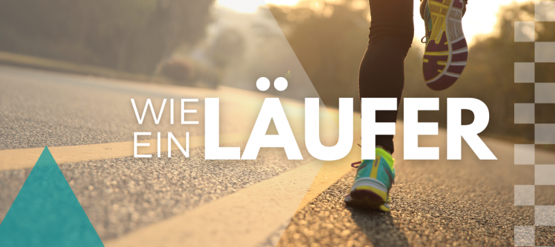 Wie ein Läufer in der Rennbahn (Heb 12,1-3)