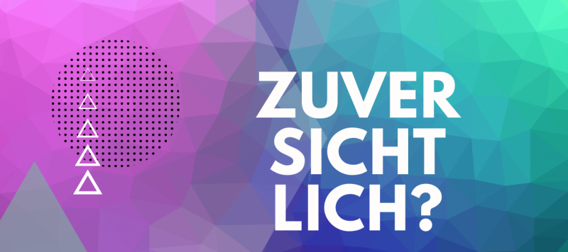 Wirf deine Zuversicht nicht weg!